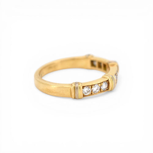 Bague 53 Cartier Contessa - Bague en or jaune et diamants 58 Facettes RI-1029
