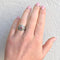 Bague 49 Art déco - Bague en platine, tourmaline rose et diamants 58 Facettes RI-1019
