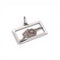 Pendentif Art déco - Pendentif canon en platine, diamants et rubis 58 Facettes PE-1001