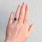 Bague 52 Belle Époque - Bague en or jaune 18k, grenat rubellite et diamants 58 Facettes RI-1025