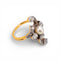 Bague 54 Art Nouveau - Bague en or jaune, platine, perle et diamants 58 Facettes RI-1032