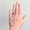 Bague 54 Bague halo en or 18k avec saphir et diamants 58 Facettes RI-1026