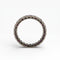 Bague 52 Bague éternité vintage en or 18k, rubis et diamants 58 Facettes RI-1035