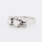 Bague 51 Art déco - Bague Toi et Moi en platine, or blanc et diamants 58 Facettes