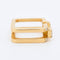 Bague 48 Jean Vendôme - Bague double anneau en or jaune et diamants 58 Facettes RI-1002