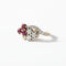 Bague 55 Belle Époque - Bague Toi et Moi en or jaune, rubis et diamants 58 Facettes RI-1054