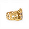 Bague 55 Art Nouveau - Bague gargouille en or jaune, rubis et diamant 58 Facettes RI-1016