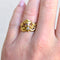 Bague 55 Art Nouveau - Bague gargouille en or jaune, rubis et diamant 58 Facettes RI-1016
