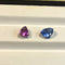 Saphirs de Ceylan - Pierres taille ancienne 5 ct non chauffées 58 Facettes