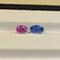 Saphirs de Ceylan - Pierres taille ancienne 5 ct non chauffées 58 Facettes
