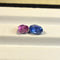 Saphirs de Ceylan - Pierres taille ancienne 5 ct non chauffées 58 Facettes