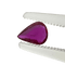 Paire de rubis de Siam poire non chauffés 0,75 ct