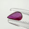 Rubis naturels Siam - Pierres taille poire 0,75 ct sans chauffe 58 Facettes