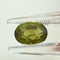 Saphir vert de Ceylan - Pierre ovale 2,47 ct naturelle non chauffée 58 Facettes