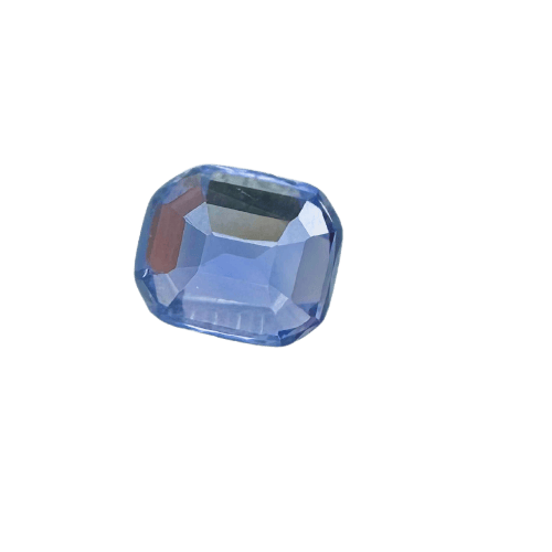 Saphir de Ceylan - Pierre taille émeraude 0,89 ct