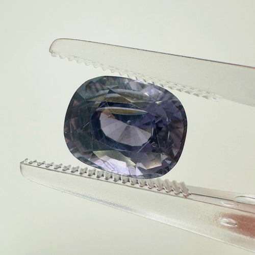Spinelle - Pierre coussin ovale 2,70 ct lavande du Vietnam 58 Facettes