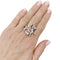 Bague 55 Giovanni Ferraris - Bague en or blanc, diamants et rubis 58 Facettes 35698