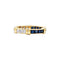 Bague 51 Cartier Psychée - Bague en or jaune, diamants et saphirs 58 Facettes 35681