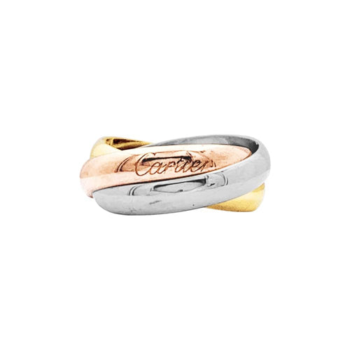 Bague 49 Cartier Trinity - Bague trois ors 58 Facettes 35678