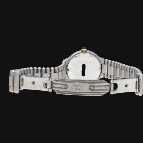Montre Cartier Must 21 - Montre en or jaune et acier 58 Facettes MT44969