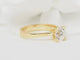 Bague 55 Bague solitaire en or jaune et diamant 1,40 ct 58 Facettes 31380/31535