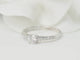 Bague 53 Bague solitaire en or blanc et diamants 58 Facettes 32448/31791