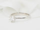 Bague 52.5 Solitaire - Bague en or blanc et diamant 0,58 ct 58 Facettes 28293/31331