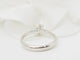 Bague 52.5 Solitaire - Bague en or blanc et diamant 0,58 ct 58 Facettes 28293/31331