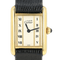 Montre Cartier Tank Vermeil - Montre en plaqué or 58 Facettes MT44835