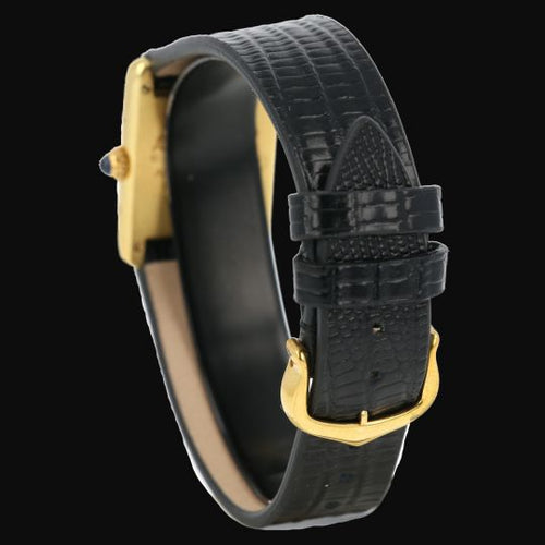 Montre Cartier Tank Vermeil - Montre en plaqué or 58 Facettes MT44835