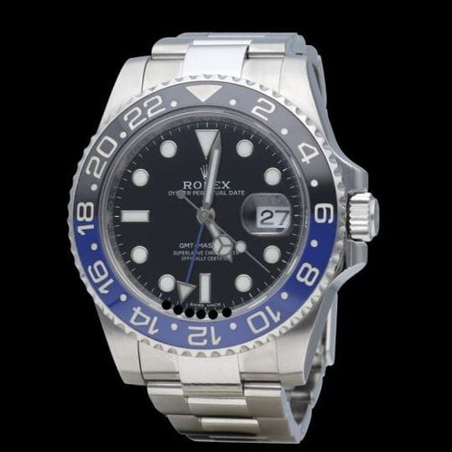 Montre Rolex GMT-Master II - Montre en acier 58 Facettes MT46700