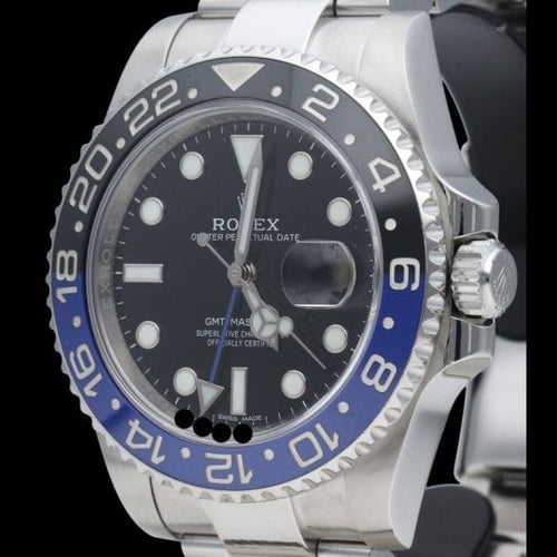 Montre Rolex GMT-Master II - Montre en acier 58 Facettes MT46700