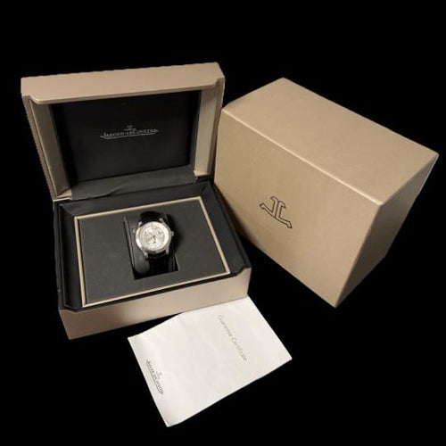 Montre Jaeger-LeCoultre Master Geographic - Montre en acier 58 Facettes MT46855