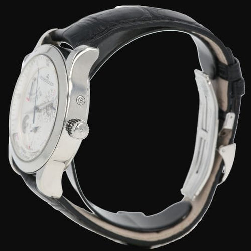 Montre Jaeger-LeCoultre Master Geographic - Montre en acier 58 Facettes MT46855