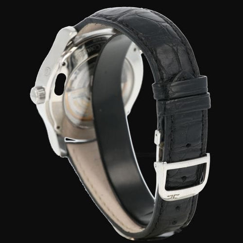 Montre Jaeger-LeCoultre Master Geographic - Montre en acier 58 Facettes MT46855