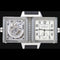 Montre Jaeger-LeCoultre Reverso Squadra Hometime - Montre en acier 58 Facettes MT46856