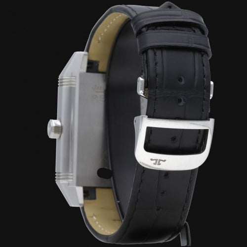 Montre Jaeger-LeCoultre Reverso Squadra Hometime - Montre en acier 58 Facettes MT46856