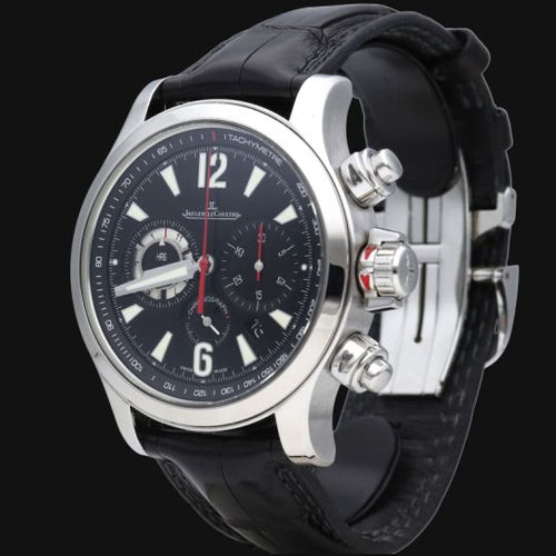 Montre Jaeger-LeCoultre Master Compressor - Montre chronographe en acier 58 Facettes MT46857