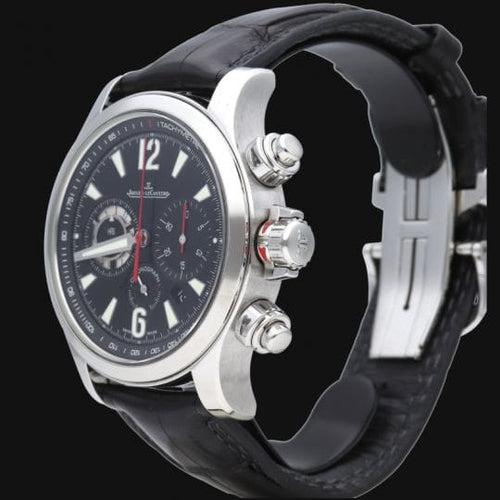 Montre Jaeger-LeCoultre Master Compressor - Montre chronographe en acier 58 Facettes MT46857