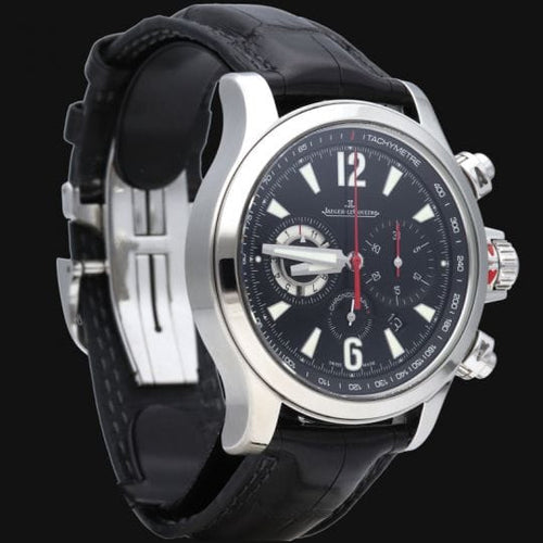 Montre Jaeger-LeCoultre Master Compressor - Montre chronographe en acier 58 Facettes MT46857