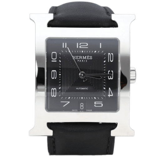 Montre Hermès Heure H - Montre en acier 58 Facettes MT46900