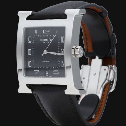 Montre Hermès Heure H - Montre en acier 58 Facettes MT46900