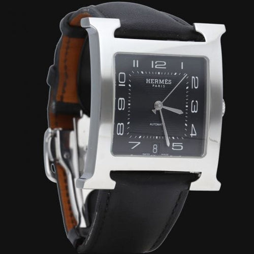 Montre Hermès Heure H - Montre en acier 58 Facettes MT46900