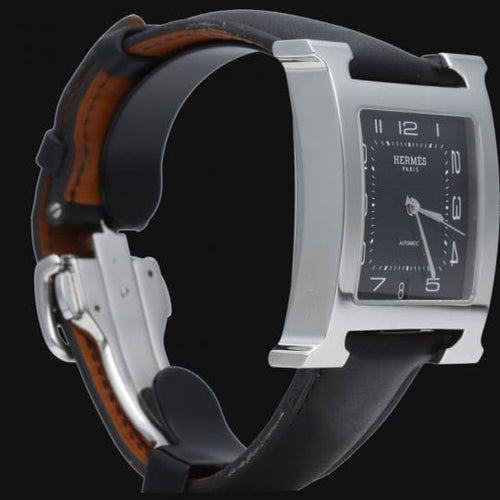 Montre Hermès Heure H - Montre en acier 58 Facettes MT46900