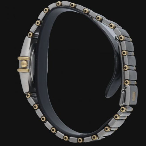 Montre Omega Constellation - Montre Mini 22 mm quartz en or jaune et acier 58 Facettes MT46905