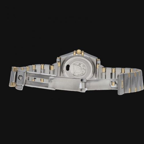 Montre Omega Constellation - Montre Mini 22 mm quartz en or jaune et acier 58 Facettes MT46905
