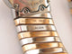 Montre Bulgari Tubogas - Montre triple tour en or jaune 18K et acier 58 Facettes 275115