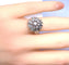 Bague 50 Bague en or blanc 18 carats et diamants 58 Facettes AB695