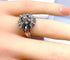 Bague 50 Bague en or blanc 18 carats et diamants 58 Facettes AB695