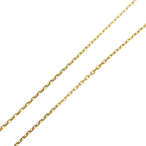 Collier Collier cœur en or jaune avec tourmaline et diamants 58 Facettes 41733